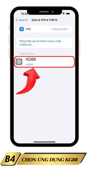 KG88 - Hướng dẫn tải app trên điện thoại di động
