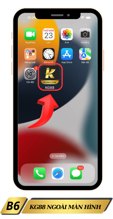 KG88 - Hướng dẫn tải app trên điện thoại di động